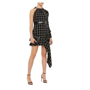 Self Portrait Checkered Mini Dress